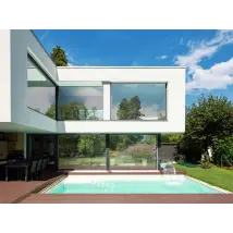 Lámina de espejo unidireccional plateada 3M para visión lejana