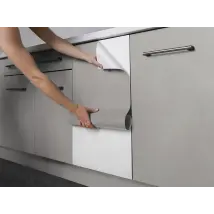 Adhesivo decorativo para hormigón de cemento gris