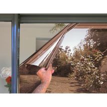 Película de protección solar metalizada de cobre