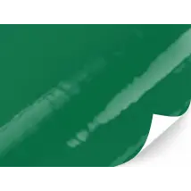 Adhesivo decorativo 3D brillante verde esmeralda