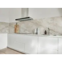 Aparador - Vinilo adhesivo decorativo efecto mármol gris mate