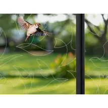 Vinilo decorativo aves anticolisión