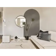 Arche - Adhesivo decorativo ultramat gris topo