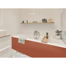 Azulejos - Adhésif décoratif terracotta ultramat