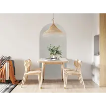 Vinilo adhesivo Arche - efecto decorativo de hormigón gris claro acabado con llana