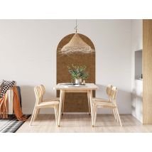 Arche - Adhesivo decorativo efecto piel camel texturizada