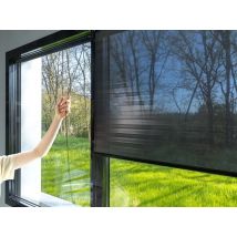 Estor antideslumbrante gris antracita con caja