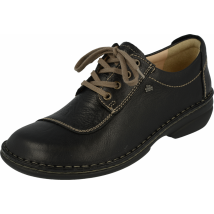 FINN COMFORT Basse Classic Noir talon 25 mm chaussant large