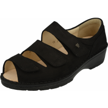FINN COMFORT Sandale Lady Line Noir talon 25 mm chaussant large