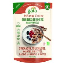 Gaia - Mélange Essène De Graines Germées & Fruits Secs 200g - Vegan - Raw