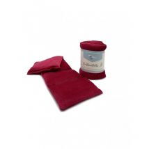 Eco-conseils - Bouillotte Sèche Bio - Rouge/bordeaux - Matériel & accessoires de relaxation
