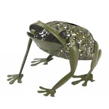 La Boutique Solaire - Grenouille Solaire En Métal - Décoration d'extérieur