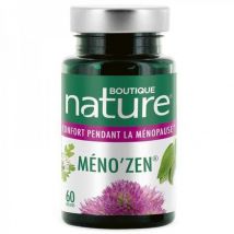 Boutique Nature - Meno'zen - 60 gélules - Boutique Nature - Complément alimentaire - Ménopause & cycle féminin