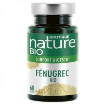 Boutique Nature - Fenugrec Bio - 60 Gélules - Boutique Nature - Digestion