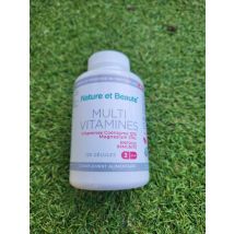 Nature Et Beauté - Multivitamines ( Q10, Zinc Magnesium,vitamines )120 Gélules - Antioxydants