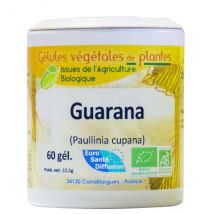 Bio Et Santé - Guarana Bio - 60 Gélules - Minceur