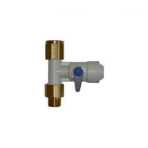 Doulton - Raccord En T 3/8 "" Et Ag 1/4 "john Guest 3/8" X 1/4 Pour Filtre - Traitement de l'eau