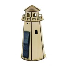 La Boutique Solaire - Maquette Phare Solaire "starlight" En Bois - Maquettes