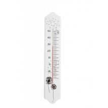 Ecovi - Thermomètre De Jardin Décoré 50 Cm - Jardin & Bricolage