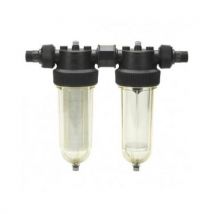 Aqua-techniques - Filtre Anti Sediments 25 Microns Avec Charbon Actif Granules - Traitement de l'eau
