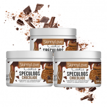 Lombardia Vita - Biscuits Spéculoos Au Chocolat (3 X 245g) - Coupe De Faim - Biscuits & gâteaux