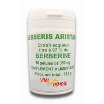 Vital Osmose - Berberine - 350 Mg - 120 Gélules - Vital Osmose . - Diabète
