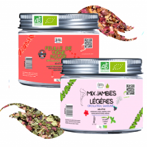 Elitea Care - Coffret Feuille De Vigne Rouge Et Mix Jambes Légères - Thés