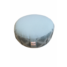 Omsaé - Coussin De Yoga Rond Bleu - Accessoires & matériels pratiques corporelles