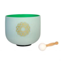 Omsaé - Bol Chantant En Cristal Chakra Du Cœur - Matériel & accessoires de relaxation