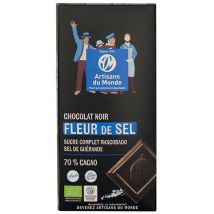 Artisans Du Monde - Chocolat Noir Bio & Équitable À La Fleur De Sel
