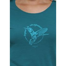 T-shirt bio SOYONS LE CHANGEMENT Colibri imprimé en France...