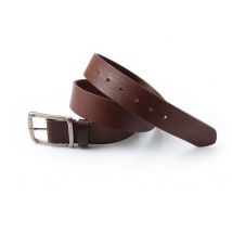 D.grandiose - Ceinture Au Cuir Frappé Marron (40mm)