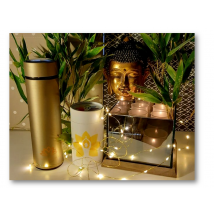 Bien Être En Soi - Thermos Doré + Thé - Thés