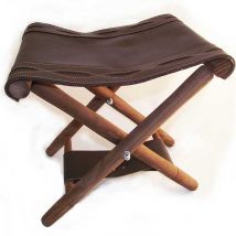 D.grandiose - Petit Tabouret En Cuir - Objets de décoration