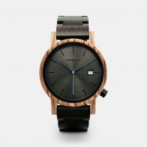Montre en bois Homme METRO 7 BLACK ZEBRA