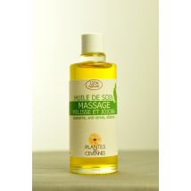 Les Plantes Des Cevennes - Huile Massage Mélisse Et Lavande - Huiles de massage