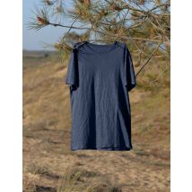Pieds Nus Sur La Terre - T-shirt Homme Manches Courtes Et Col Rond, 100% Jersey De Lin - Mode prêt à porter Homme