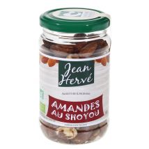 Jean Herve - Amandes Complètes Au Shoyou - 180g - Fruits secs