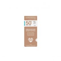 Alphanova - Crème Solaire Bio Teintée Médium 50+ - 50g - Alphanova Sun - Produits solaires