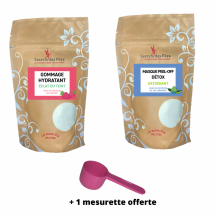 Lot Gommage Hydratant et Masque Peel-off Détox - Gamme Vrac