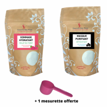 Lot Gommage Hydratant et Masque Purifiant - Gamme Vrac