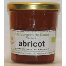 Les Vergers De Diodé - Préparation D'Abricot - Confitures & gelées