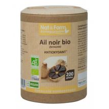 Nat & Form - AIL NOIR Fermenté Bio - Complément alimentaire - Anti-âge
