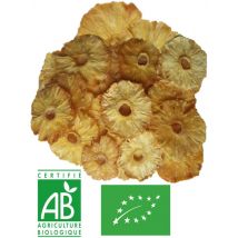 Fruitstropicaux - Ananas Séché En Rondelles Bio - Cameroun - 1kg - Fruits secs