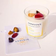 Anavrin - Bougie Confiance - Thé Blanc & Mandarine - Bougies naturelles