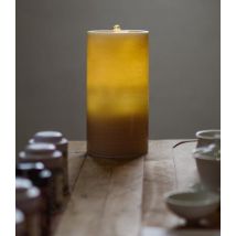 Detoximix - Eat Well Feel Good - Bougie Fontaine Aquazen 20 Cm En Cire Brossée Couleur Miel - Matériel & accessoires de relaxation