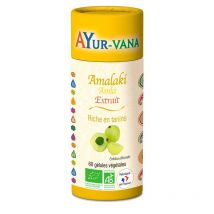 Ayur-vana - Amalaki bio AYur-vana - 60 gélules - Riche en tanins - Complément alimentaire - Antioxydants
