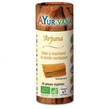 Ayur-vana - Arjuna Bio Ayur-vana - 60 Gélules - Santé Du Cœur - Circulation