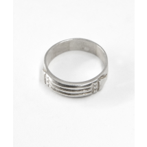 Bague Atlante argent massif