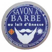 Savon à barbe au lait d'ânesse